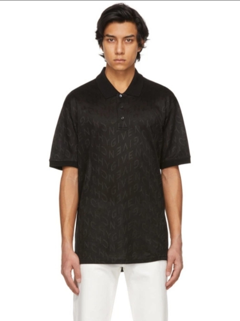 Givenchy Monogram Polo Shirt